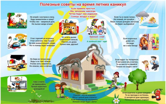 ЛЕТНИЙ ПОЖАРООПАСНЫЙ ПЕРИОД. ОСНОВНЫЕ ТРЕБОВАНИЯ ПОЖАРНОЙ БЕЗОПАСНОСТИ!
